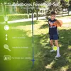 COSTWAY Set di tetherball regolabile in altezza a 3 Anteprima dell’immagine prodotto 4