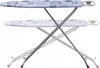 A foldable ironing board shown in two positions, with a white background. Produktbild-Vorschau