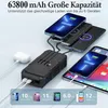 Solar Powerbank 66800mAh mit Handkurbel, 22.5W Produktbild-Vorschau 3