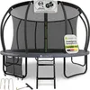 Juskys Trampolin SkyBounce L Ø 366 cm mit Sicherheitsnetz & Produktbild-Vorschau 1
