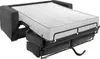 Schlafsofa mit Matratze 3-Sitzer - Cord - Anthrazit - Produktbild-Vorschau 4