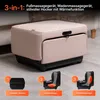 GESS PUF - 3-in-1 Premium Fußmassagegerät mit Ottoman Produktbild-Vorschau 4