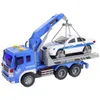 Camion Dépanneuse avec grue Voiture de police Voir les images du produit 2