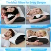 Nackenkissen Kopfkissen, Memory Foam Nackenkissen Produktbild-Vorschau 7