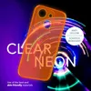 Custodia al neon per iPhone 14, custodia traslucida e Anteprima dell’immagine prodotto 3