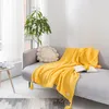 Pletená deka so strapcami Mäkká teplá pletená deka Cuddly Náhľad obrázku produktu 3