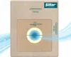 A vacuum cleaner bag with dimensions indicated. Produktbild-Vorschau