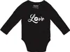 Huuraa Baby Body Love Kuss 74 Black  Baumwolle Fairtrade Produktbild-Vorschau 1