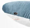 Grand Requin En Peluche 60 Cm Bleu Foncé Voir les images du produit 2