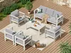 MeXo Gartenmöbel Aluminium, Sitzgruppe frei Kombination, (2 Produktbild-Vorschau 9