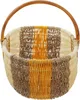 Einkaufskorb Seegras & Rattan orange/natur Produktbild-Vorschau 4