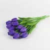 OKWISH 10 STK PolyurethanKünstliche Tulpen Gefälschte Produktbild-Vorschau 8