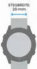 Garmin Ultrafit, Kapela, Smartwatches, Zwart, Garmin, D2 Productafbeelding-voorbeeld 9