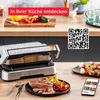 Tefal OptiGrill 4in1 GC774D, Kontaktgrill, (2.100 Watt, mit Produktbild-Vorschau 2