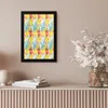 MuchoWow® MuchoWow® Gerahmtes Poster Blumen - Muster - Produktbild-Vorschau 6