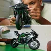 LEGO Technic Kawasaki Ninja H2R Motorrad, Geschenk für Produktbild-Vorschau 6