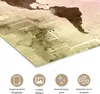MuchoWow® Poster Weltkarte - Gelb - Lila 30x20 cm - Plakate Produktbild-Vorschau 2