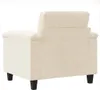 vidaXL Sessel Beige 60 cm Mikrofasergewebe Produktbild-Vorschau 6