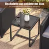 Zestaw mebli ogrodowych COSTWAY z polirattanu, meble Podgląd zdjęcia produktu 7