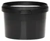 BenBow Eimer mit Deckel 0,5L x1 Schwarz - lebensmittelecht, Produktbild-Vorschau 3