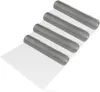 Four rolls of wire mesh are arranged diagonally on a white background, with one roll partially unrolled to show the grid pattern. Produktbild-Vorschau