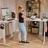 di volio rohový písací stôl Trani - elektrický výškovo Náhľad obrázku produktu 2