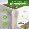 Stufenbeet mit 2 Stufen aus Kiefer natur Pflanzkasten Produktbild-Vorschau 2