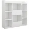 A white, multi-compartment storage unit. Náhľad obrázku produktu