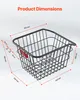 SucceBuy cestino posteriore per bicicletta con copertura Anteprima dell’immagine prodotto 6
