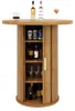 Moderner Bartisch mit Schrankfunktion, MDF-Holzdesign, hohe Produktbild-Vorschau 16
