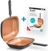 Livington Black Doubletta Basic - Otočná pánev - Náhled obrázku produktu 1