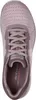 A top-down view of a single lavender and gray athletic shoe. Anteprima dell’immagine prodotto