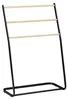 Relaxdays Handtuchhalter stehend, Metall, 3 Sprossen in Produktbild-Vorschau 9