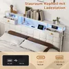 UnboxG Polsterbett 140x200 cm mit Bettkasten, Produktbild-Vorschau 4