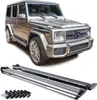 Edelstahl Trittbretter OE Style für Mercedes G Klasse Produktbild-Vorschau 1