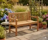 Garden Pleasure Gartenbank Solo 940128 natur Holz 120,0 cm Produktbild-Vorschau 3