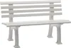 Gartenbank Blome Sylt Kunststoff 3-Sitzer weiß Produktbild-Vorschau 11