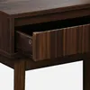 sweeek - Schminktisch Holzoptik, abgerundeter Spiegel, 1 Produktbild-Vorschau 5