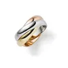 3-er Ring 3x4,5mm 585 Gold Gelbgold Weißgold Rotgold massiv Produktbild-Vorschau 2