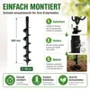 Bituxx 600mm Bohrer - Ersatzbohrer für Erdbohrer Produktbild-Vorschau 6