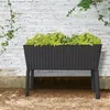 KETER Splendor Blumentopf 120 L 114 X 50 X 76 cm Graphit Produktbild-Vorschau 2