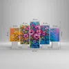 Bild auf Leinwand - Leinwandbild - 5 Teile - Blumenstrauß Produktbild-Vorschau 3
