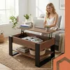 Tavolino da salotto allungabile, dimensioni 92 x 51 x 45 cm Anteprima dell’immagine prodotto 17