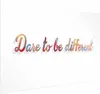 Posterpapier Poster - Dare to Be Different 30x21 cm Text Produktbild-Vorschau 1