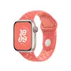 A product shot of a smartwatch with a pink speckled band. Produktbild-Vorschau