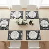 12 Stück Platzsets, Tischset gewebt 45x30 cm, Platzmatten Produktbild-Vorschau 4