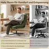Yaheetech Bürostuhl mit breiter Sitzfläche aus Cordstoff, Produktbild-Vorschau 8