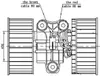 MAHLE AB 81 000S Gebläsemotor Innenraumgebläse für BMW 5 Produktbild-Vorschau 1