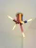 Led Lampa Z Pięcioma Gnietami Decor Straw Ceiling 5Xe27 Podgląd zdjęcia produktu 6