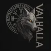 Dámské tričko Valhalla Viking Wolf's Head Runes Norse Náhled obrázku produktu 3